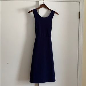 Navy Banana Republic cocktail dress